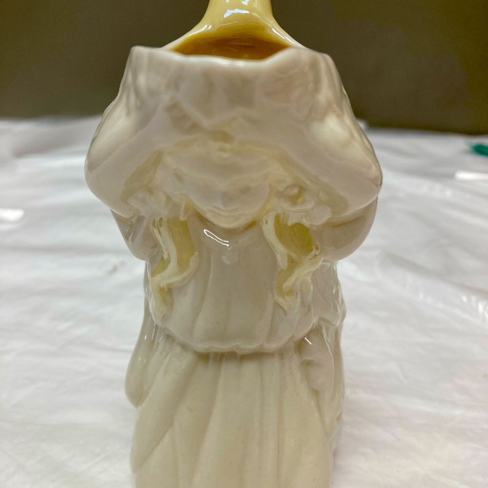 Belleek Pottery Undine Pitcher Creamer